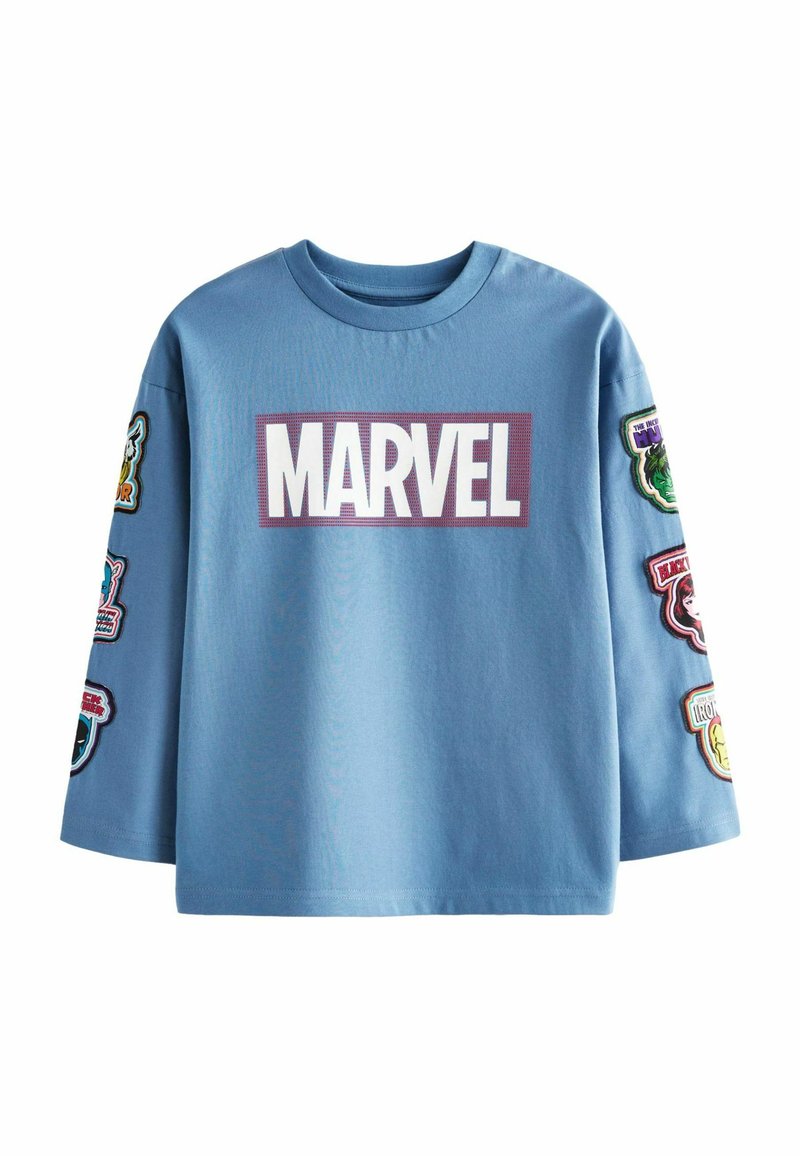 Next Langarmshirt - mid blue
