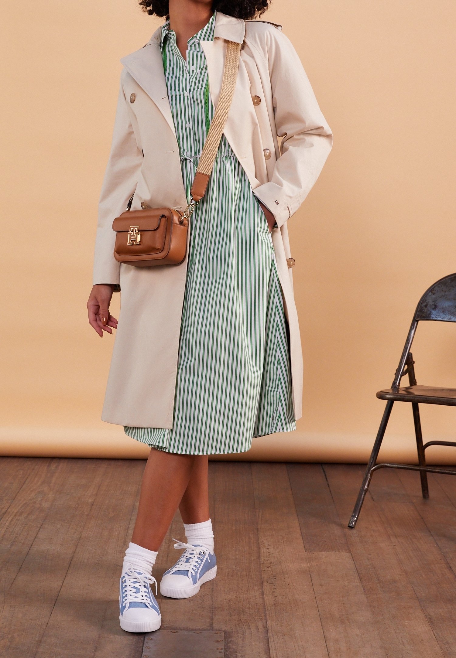 Tommy Hilfiger Shirt dress - green - (Pre-owned) - Zalando.ie Tommy Hilfiger Shirt dress - green - (Pre-owned) - Zalando.ie