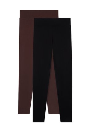 PACK 2 A VITA ALTA 
 - Leggings - 1x Black, 1x Brown