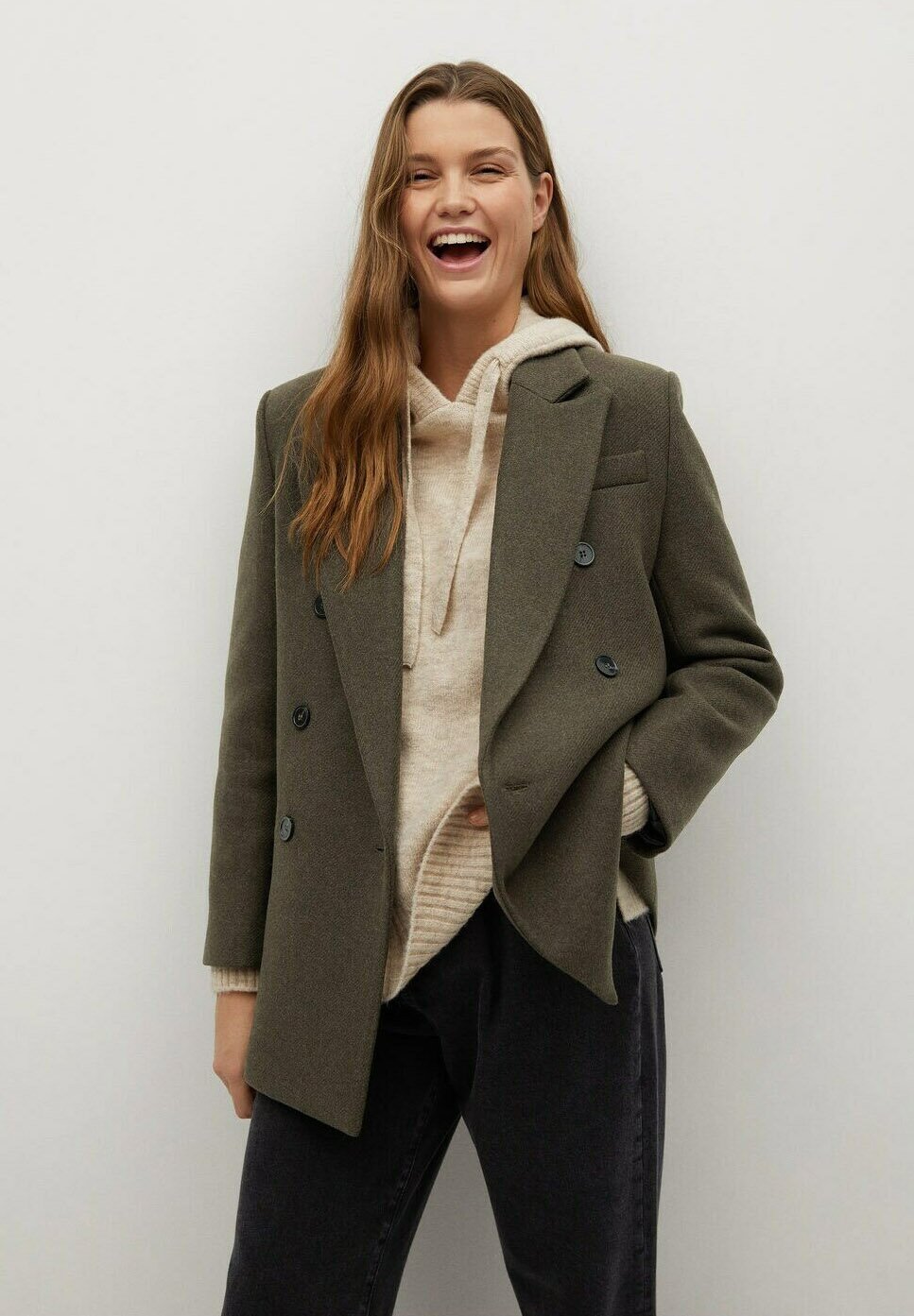 Blazer kaki Clearance