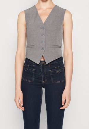 Waistcoat - mottled grey