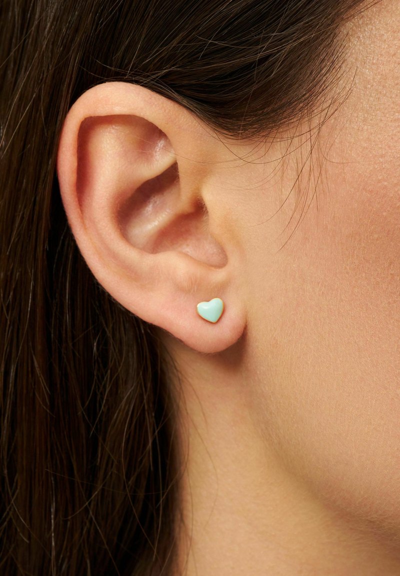 LULU Copenhagen LOVE U 1 PCS - Örhänge - mint