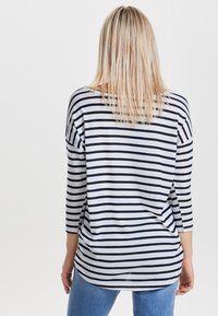 ONLY ONLELCOS AOP JRS NOOS - Pitkähihainen paita - white/black