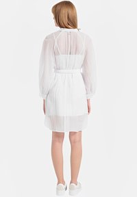 Armani Exchange Blusenkleid - bianco