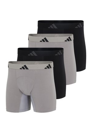 4-PACK  - Caleçon - schwarz/hellgrau