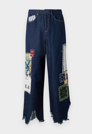 Les Benjamins Jeans baggy - indigo denim