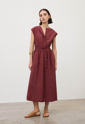 ottod'Ame, Blousejurk - brick red