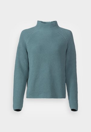 LONGSLEEVE STAND UP COLLAR - Jumper - lake green