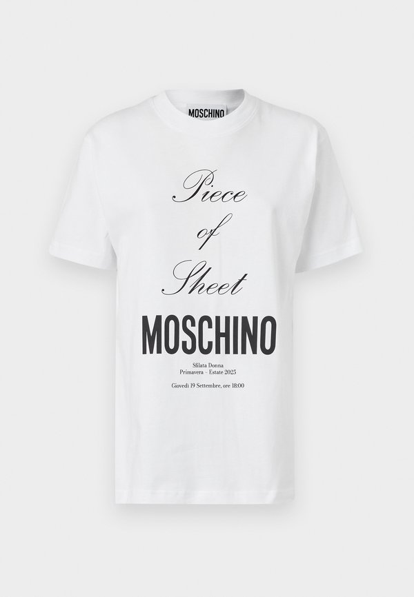 PIECE OF SHEET - Print T-shirt - fantasia bianco4
