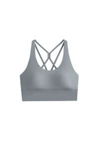 STRAPPY BACK - Brassières de sport à maintien léger - stone blue denim
