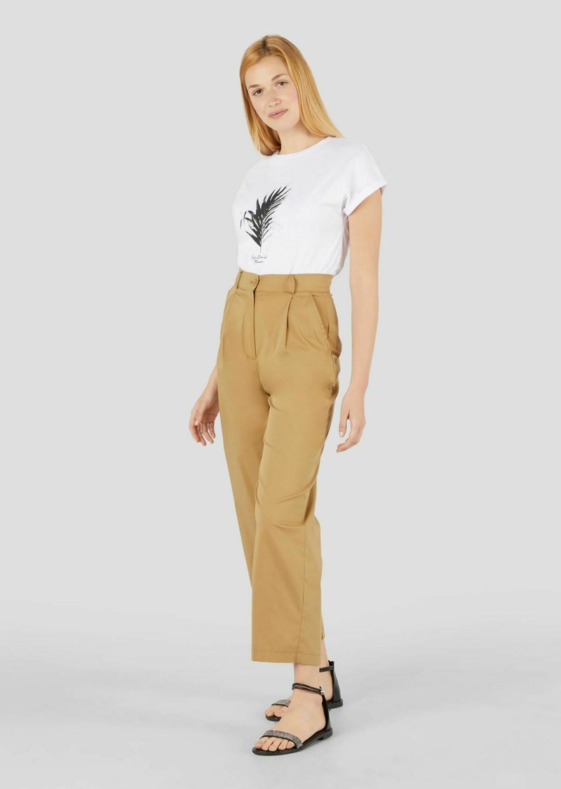 Damen Kleider | Conbipel T-Shirt print bianco/weiß - WN43305 Damen Kleider | Conbipel T-Shirt print bianco/weiß - WN43305