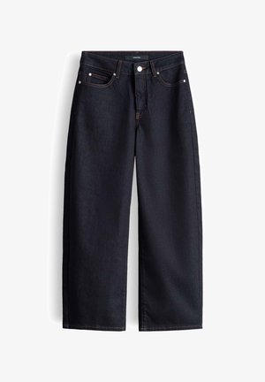 someday., CURVED FIT MID RISE - Relaxed fit jeans - dark rinsed blue