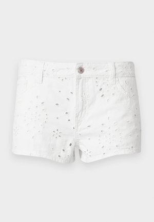 Gina Tricot, BRODERIE - Jeansshort - offwhite
