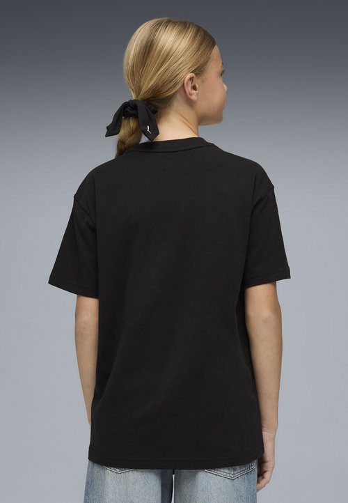 PUMA ESS GRAPHIC ANIMAL RELAXED TEE G UNISEX - Print T-shirt - black — photo 3