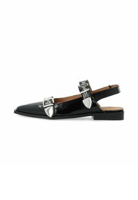 BIAVICTORIA - Ballerines à brides arrière - black