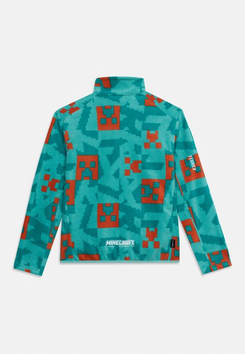 adidas MINECRAFT UNISEX - Forro polar - light blue/dark green/orange — foto 2