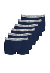 Unselected, dark blue