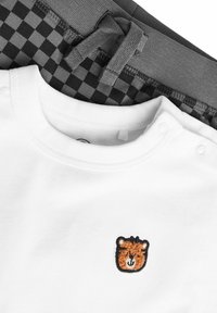 Next SET - REGULAR FIT - Broek - black white