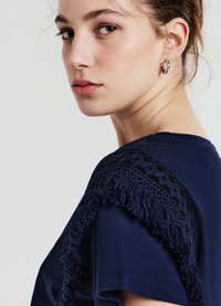 Calliope PASSAMANERIA  - T-shirt con stampa - blu