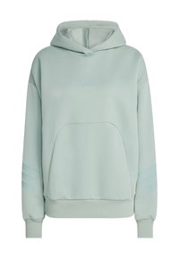 adidas Sportswear W FI 3S OH HD - Mikina s kapucí - sage