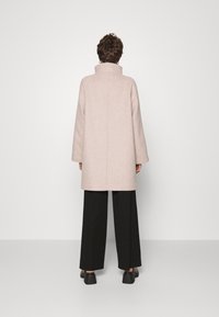 Selected Femme SLFVINNI - Kort kåpe / frakk - sandshell melange