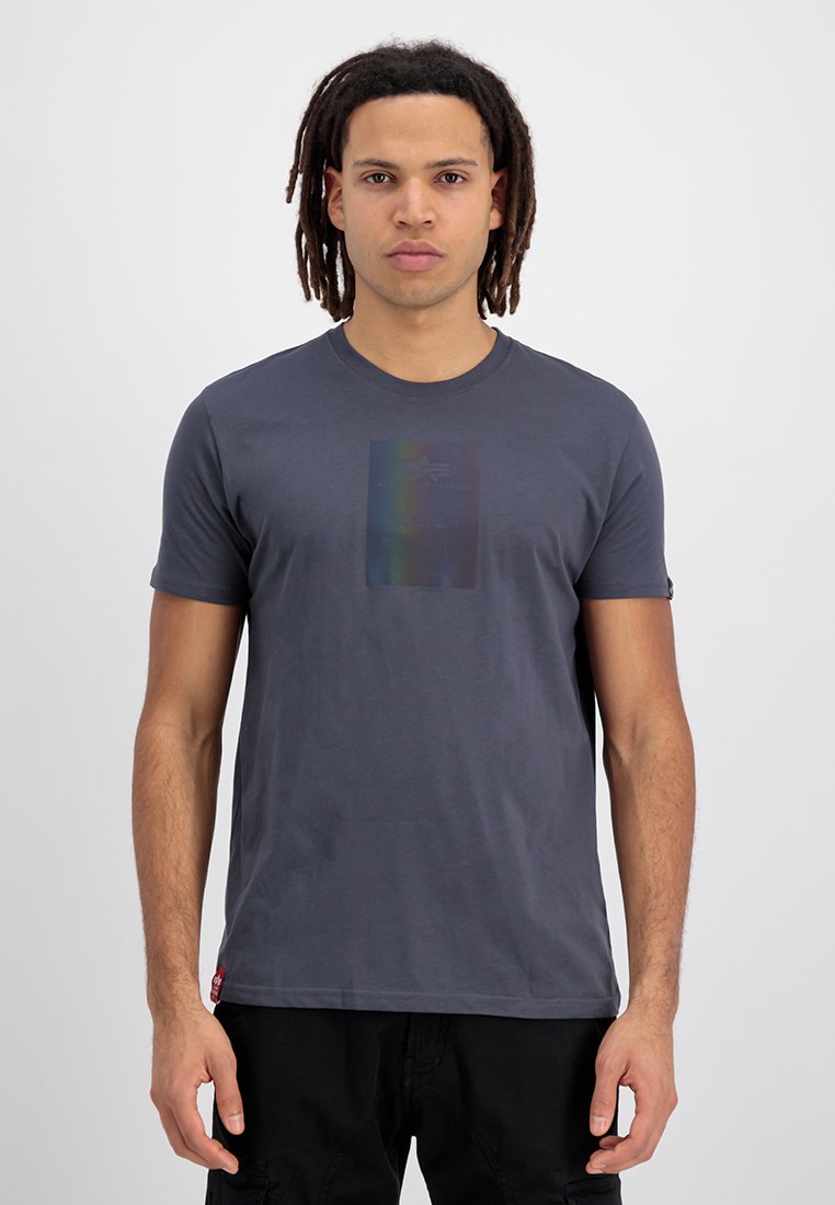 alpha industries T-shirt print grijs