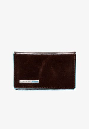 Piquadro BLUE SQUARE - Custodia per biglietti da visita - mahagonibraun