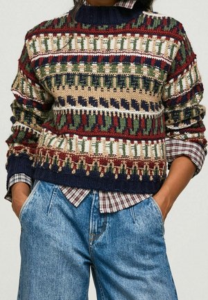 Jersey de punto - multi-coloured