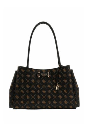 CARRIE LOGO GIRLFRIEND CARRYALL - Sac à main - espresso logo