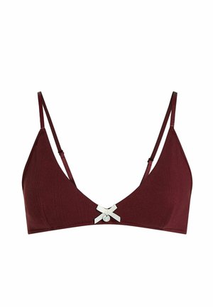 KARL LAGERFELD, AUTOGRAPH POINTELLE - Soutien-gorge triangle - windsor wine
