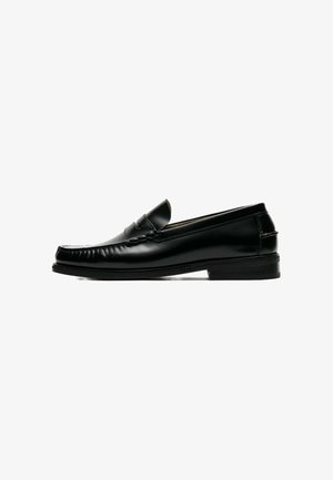 Massimo Dutti, Mocassins de ville - black