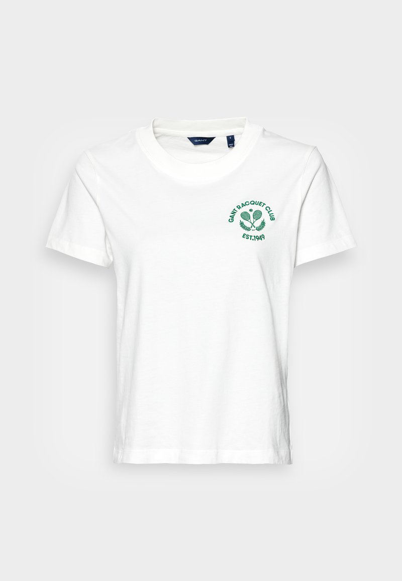 Damen T-Shirts | GANT RACQUET CLUB T-Shirt basic eggshell/offwhite - IX40521 Damen T-Shirts | GANT RACQUET CLUB T-Shirt basic eggshell/offwhite - IX40521