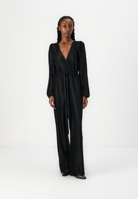 VILA VIPLUSA PLISSE  - Haalari - black