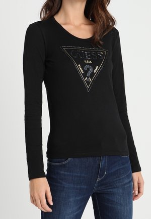 Long sleeved top - black