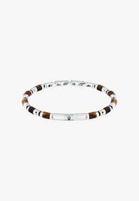 Geselecteerd, bruin zilverkleurig