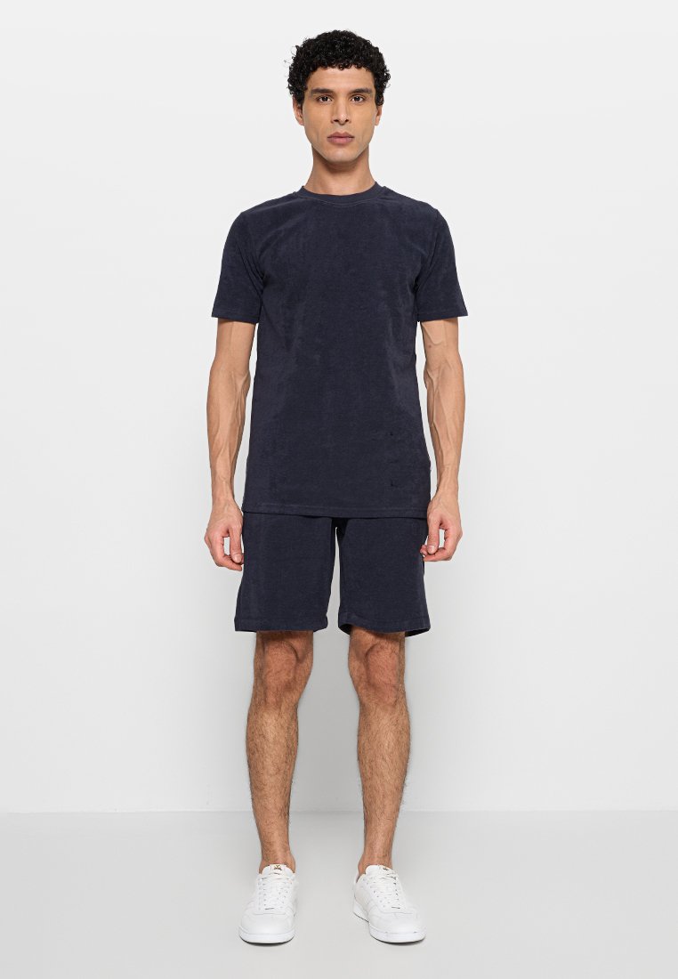 lindbergh T-shirt basic donkerblauw