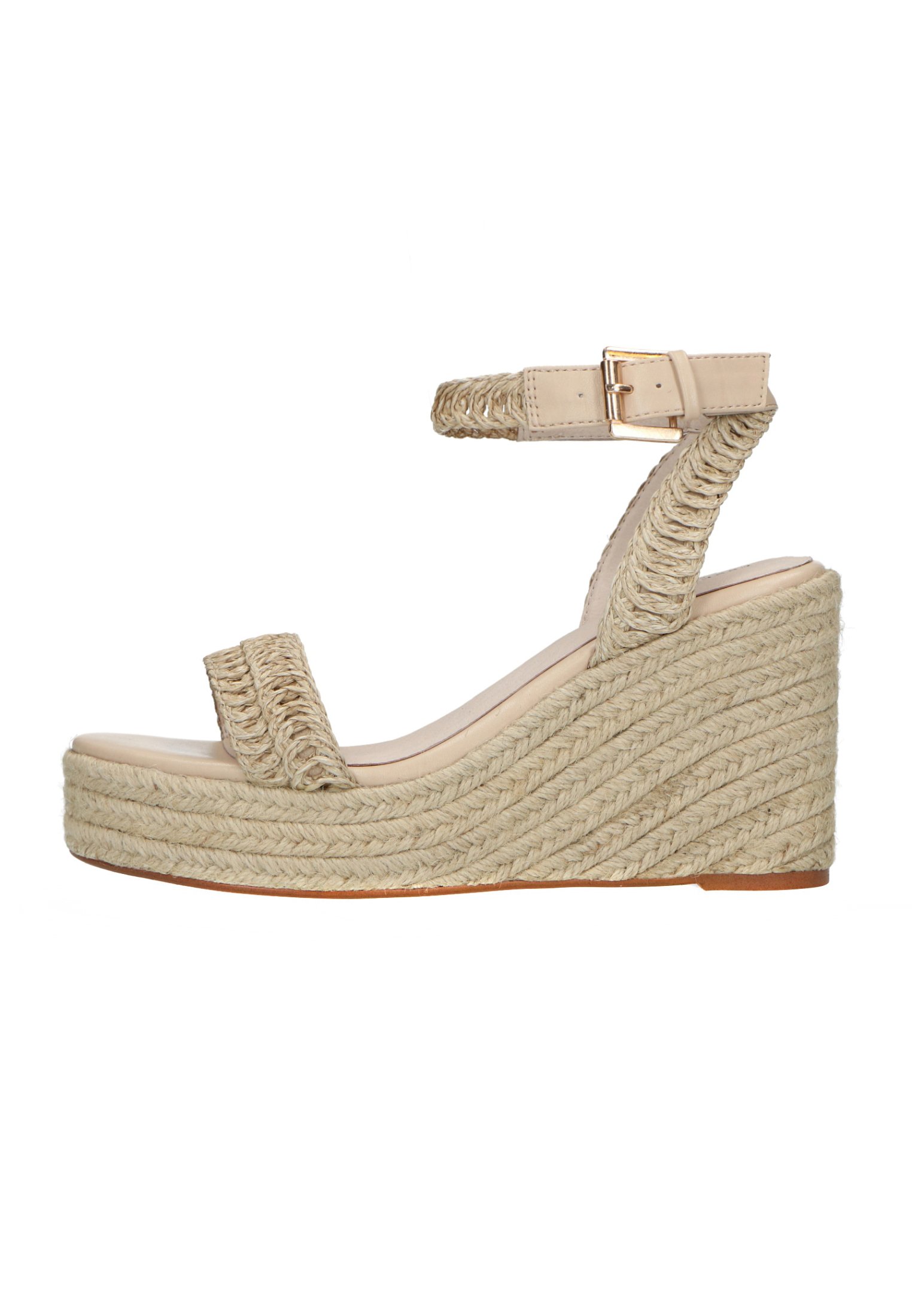 sacha Sandalen met sleehak - beige/Beige - Zalando.be