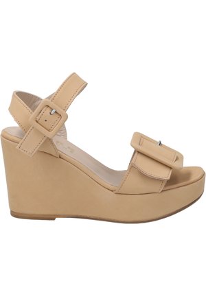 Sandales à talons hauts - beige