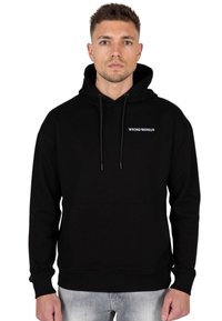 Wrong Friends NAMEN  - Felpa con cappuccio - black