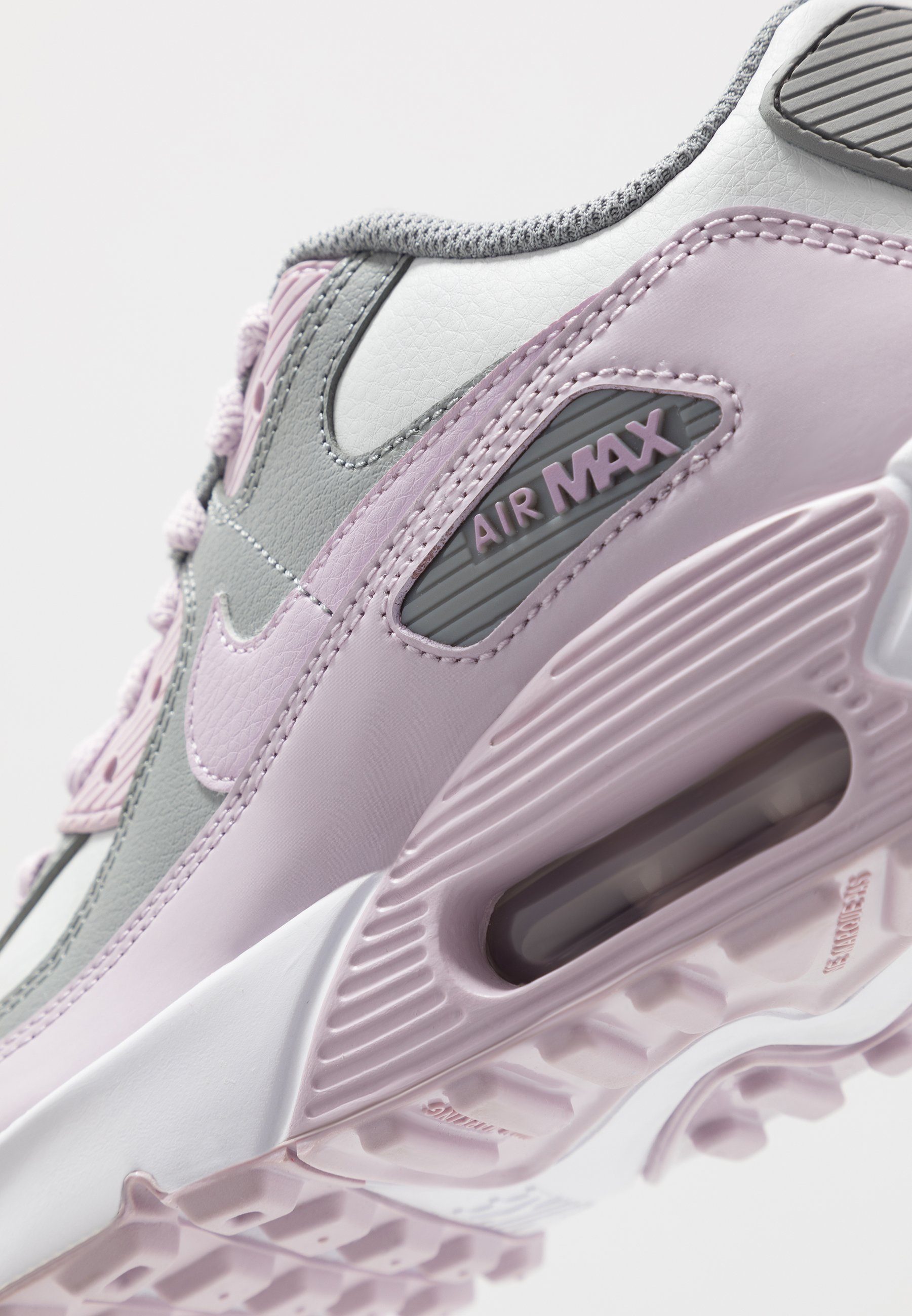 Nike Sportswear AIR MAX 90 UNISEX - Sneakers laag - particle grey/iced  lilac/photon dust/white/Grijs - Zalando.nl