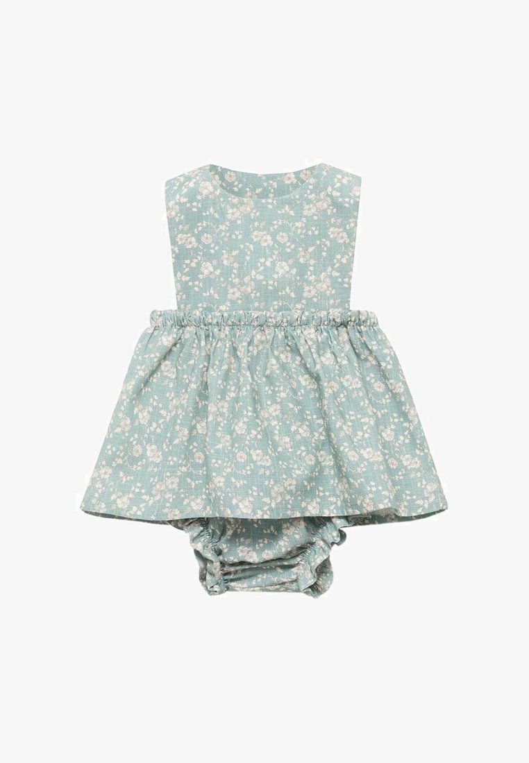 Mango Kids GINGER - Dnevna obleka - green
