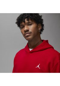 Jordan M J ESS FLC PO - Felpa con cappuccio - gym red gym red gym red white