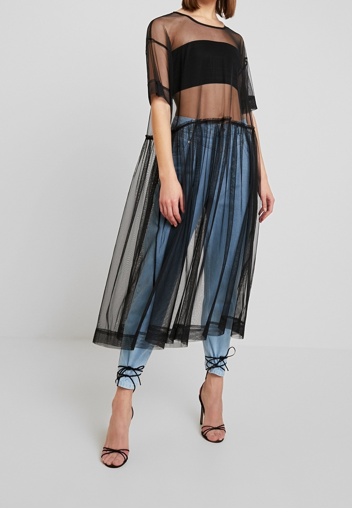 Monki Day dress - black - (Pre-owned) - Zalando.ie