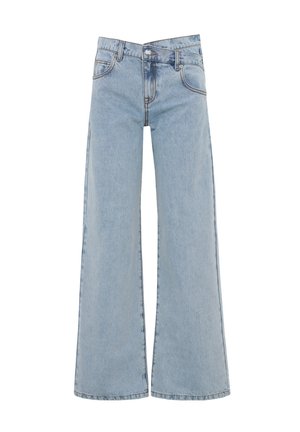 WRSTBHVR, WRSTBHVR PANTS MEG V3 JEANS - Jean flare - light blue