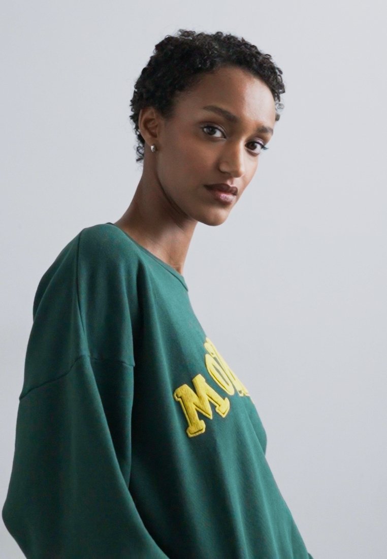Mother THE DROP SQUARE - Sweatshirt - dark green - Zalando.co.uk