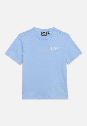 EA7 Emporio Armani, UNISEX - Osnovna majica kratkih rukava - bel air blue