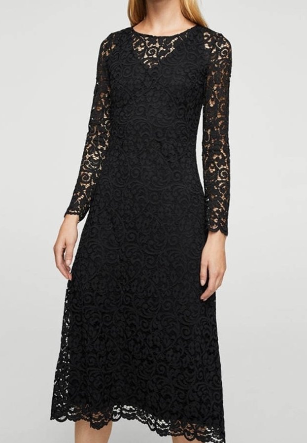 Mango Freizeitkleid - black
