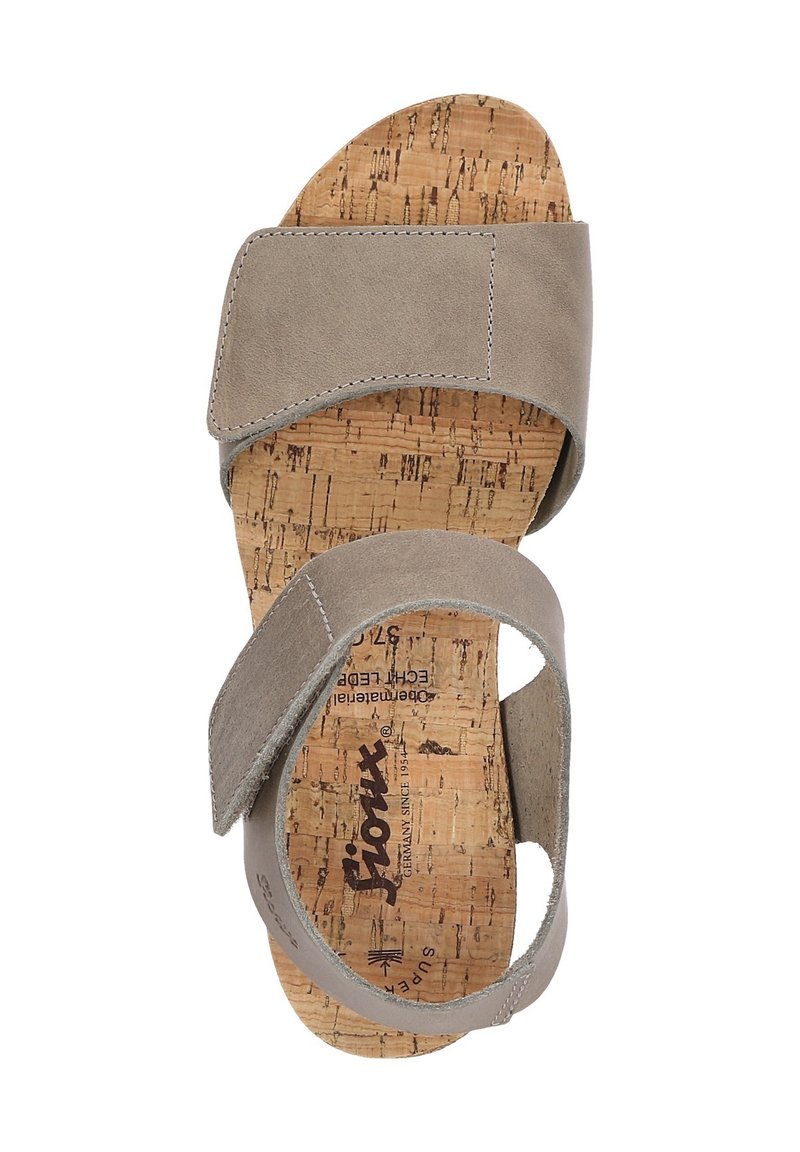 Sioux Sandalen met sleehak grün/groen