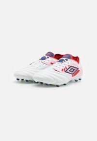 Umbro TOCCO IV PREMIER FG - Scarpe da calcio per terreni duri - bit of blue/estate blue/rococco red