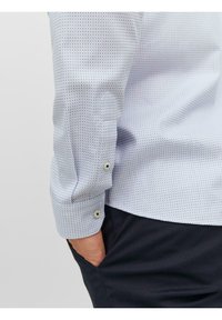 JACK & JONES Jprblaparker Detail L/S Shirt Noos Bianco Ballerino di Nuvola XS